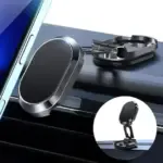 Alloy Folding Magnetic Car Phone Holder - Image 2