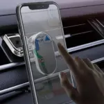 Alloy Folding Magnetic Car Phone Holder - Image 5