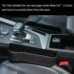 Leather Multifunctional Car Seat Organizer - Image 7