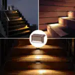 LED Solar Staircase Outdoor Wall Light - Image 8