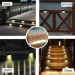LED Solar Staircase Outdoor Wall Light - Image 9