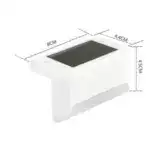 LED Solar Staircase Outdoor Wall Light - Image 16