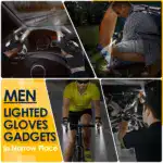LED Flashlight Waterproof Gloves - Practical Durable Fingerless Gloves - Image 2
