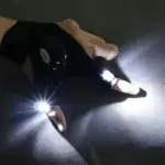 LED Flashlight Waterproof Gloves - Practical Durable Fingerless Gloves - Image 10