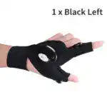 LED Flashlight Waterproof Gloves - Practical Durable Fingerless Gloves - Image 12