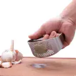Stainless Steel Garlic Press - Image 7
