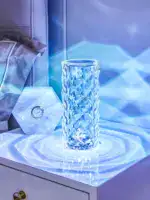 16 Colors Rose Rays Crystal Diamond Table Lamp - Image 10